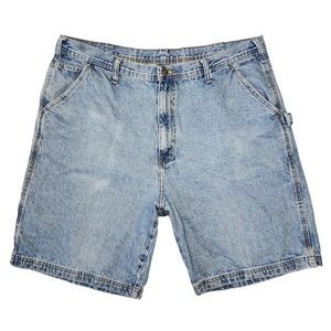 Wrangler Rugged Shorts Mens Size 40‎ Retro Western Grunge Punk Wide Leg Chunky